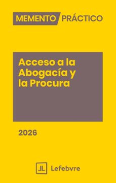 memento practico acceso a la abogacia y la procura 2026-9788410431980