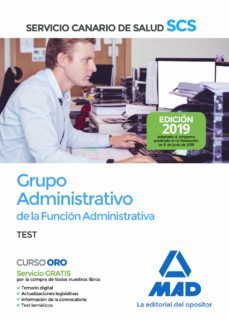 grupo administrativo de la funcion administrativa del servicio canario de salud: test-9788414231180