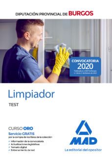 limpiador de la diputacion provincial de burgos: test-9788414235980