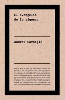 el evangelio de la riqueza (ebook)-andrew carnegie-9788419154880