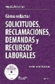 como redactar solicitudes, reclamaciones, demandas y recursos lab orales-9788423426980