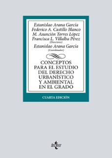 conceptos para el estudio del derecho urbanistico y ambiental en el grado-9788430985180
