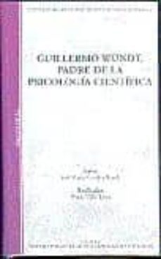 guillermo wundt padre de la psicologia cientifica (video) (50019v h01)-jose maria gondra-9788436247480