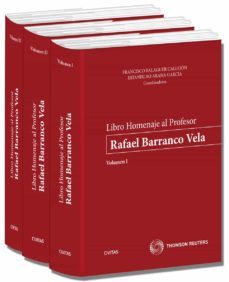 libro homenaje al profesor rafael barranco vela (3 vols.)-francisco balaguer callejon-9788447049080