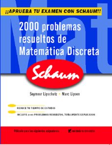 2000 problemas resueltos de matematica discreta-9788448142780