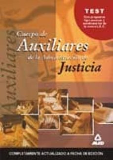cuerpo de auxiliares de la administracion de justicia: test-9788466501880