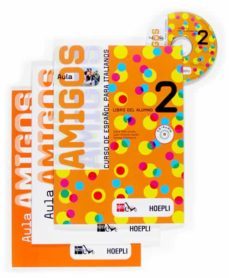 aula amigos 2, curso de español para italianos-9788467511680