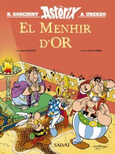 asterix: el menhir d or-rene goscinny-9788469629680