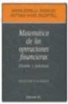 matematica de las operaciones financieras: teoria y practica-9788472881280