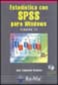 estadistica con spss para windows, version 11 (con cd-rom)-j. camacho-9788478975280