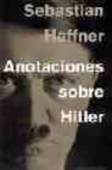 anotaciones sobre hitler-9788481093780