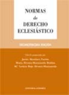normas de derecho eclesiastico-9788481515480