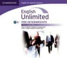 english unlimited for spanish speakers pre-intermediate. class au dio cd (3 cd)-jd landis-9788483239780