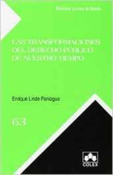 las transformaciones del derecho publico de nuestro tiempo-9788483424780