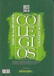dices 2008-09 guia de los mejores colegios de españa-9788486068080