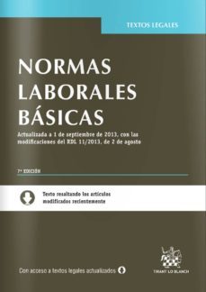 normas laborales basicas 7ª ed. 2013-jose maria goerlich peset-9788490535080