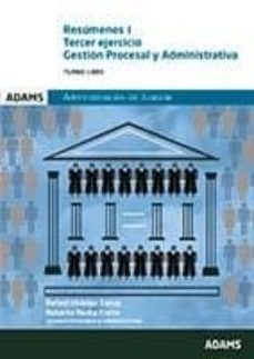 resumenes tercer ejercicio gestion procesal y administrativa turno libre administracion de justicia-9788491475880