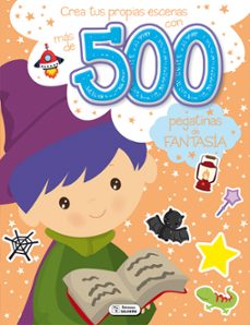 crea tus propias escenas con mas de 500 pegatinas fantasia-9788491786580