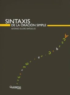 sintaxis de la oracion simple-9788493719180