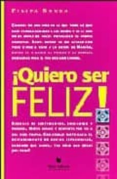 ¡quiero ser feliz¡-filipa sousa-9788496500280