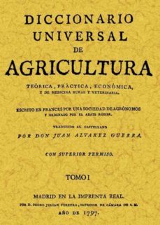 diccionario de agricultura (16 vols.) (ed. facsimil)-9788497612180