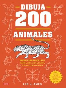 dibuja 200 animales-9788498746280