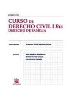 curso de derecho civil i bis. derecho de familia-9788498769180