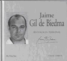 antologia personal: jaime gil de biedma (incluye cd)-jaime gil de biedma-9788498950380