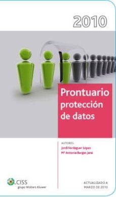 prontuario proteccion de datos 2010-9788499541280