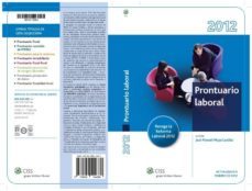 prontuario laboral 2012 (recoge la reforma laboral 2012)-9788499544380