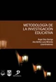 metodología de la investigación educativa (ebook)-9788490520239