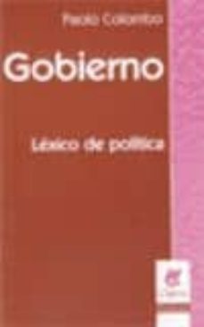gobierno. lexico de politica-paolo colombo-9789506024680