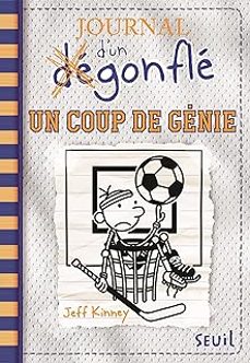journal d un degonfle. vol. 16. un coup de genie-jeff kinney-9791023512380