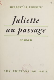 juliette au passage (ebook)-herbert le porrier-9791036910180