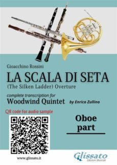 oboe part of "la scala di seta" for woodwind quintet (ebook)-9791221370980