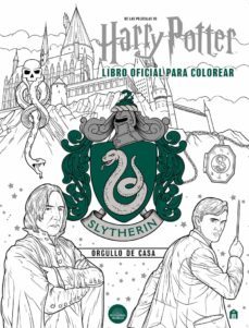harry potter. slytherin (libro oficial para colorear)-9791259570680