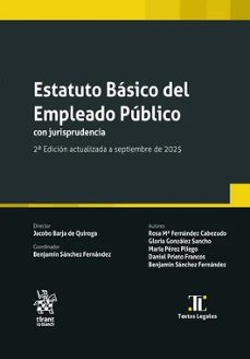 estatuto basico del empleado publico con jurisprudencia (2º edici on)-jacobo barja de quiroga-9791370213480