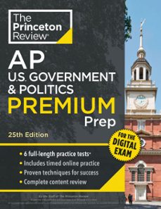 princeton review ap u.s. government &amp; politics premium prep, 25th edition (ebook)-9798217125180