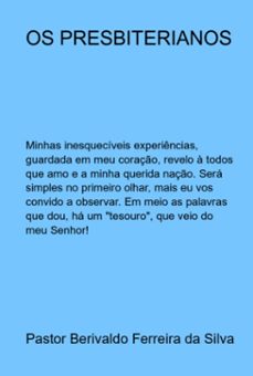 os presbiterianos (ebook)-berivaldo ferreira da silva-3410005495690