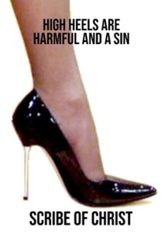 high heels are harmful and a sin (ebook)-scribe of christ-3410008286790