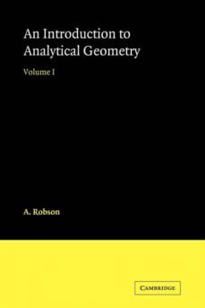 introduction to analytical geometry-9780521116190