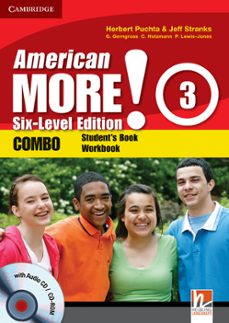 american more! six-level edition level 3 combo with audio cd/cd-rom-9780521280990