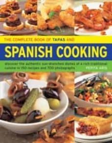 the complete book of tapas & spanish cooking-9781844770090