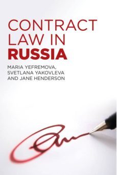 contract law in russia-maria yefremova-svetlana yakovleva-9781849462990