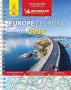 europe 2026: atlas routier : + de 40 pays europa 2026: wegenatlas: meer dan 40 landen-9782067270190