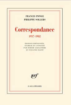 correspondance (ebook)-francis ponge-philippe sollers-9782073025890