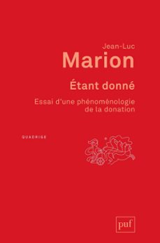 -jean luc marion-9782130807490
