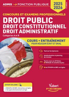 droit public - droit constitutionnel - droit administratif - cours et entrainement - categories a et b (ebook)-9782311219890