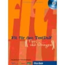 fit fur den testdaf: pack - ubungsbuch, losungsheft & 2 cds-9783190016990