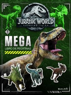 jurassic world: megalibro de pegatinas-9788408185390